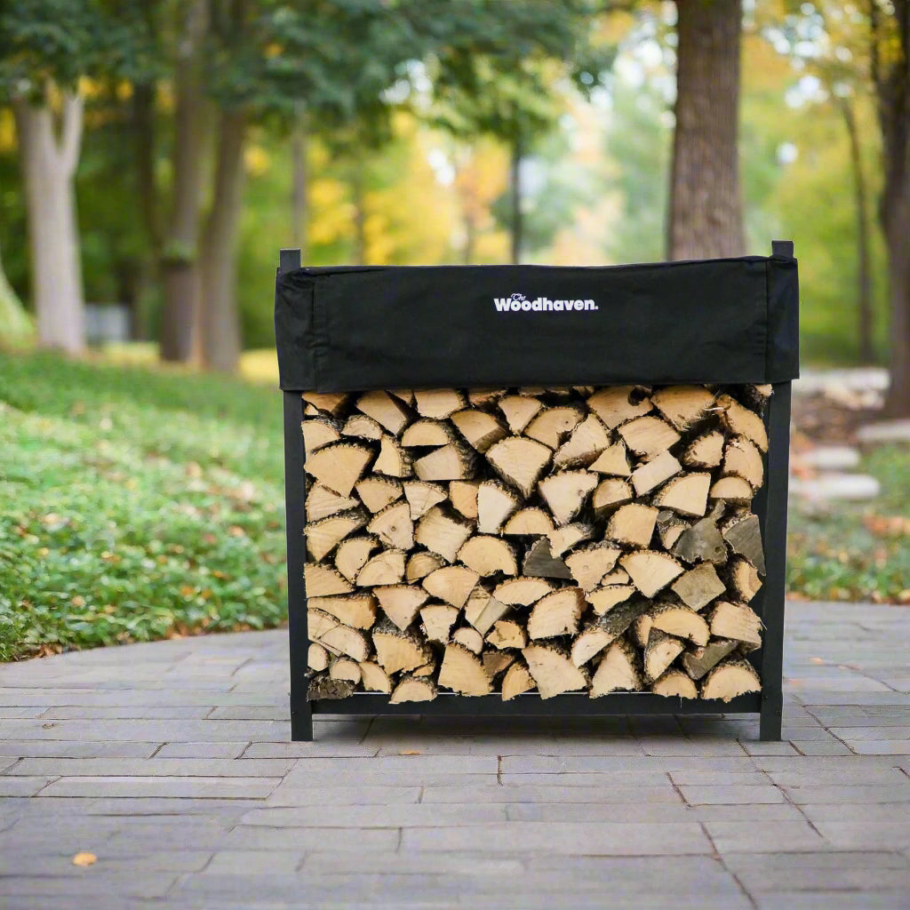 The Woodhaven 4ft Firewood Rack