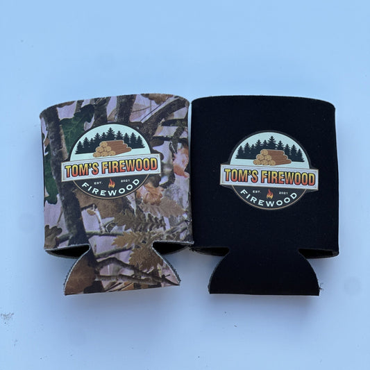 Toms Firewood Koozie